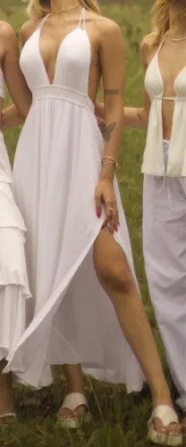 Vestido branco réveillon