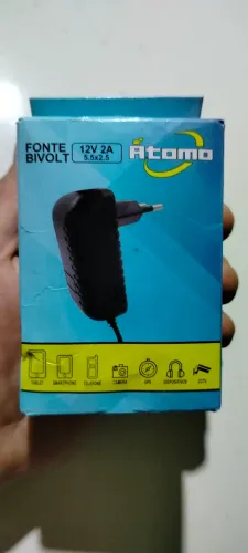 Fonte Bivolt 12 volts 2 Amperes 