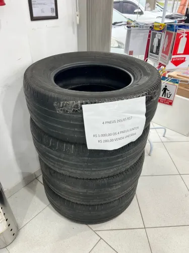 4 Pneus 265/65 R17 Goodyear efficientgrip caminhonete 