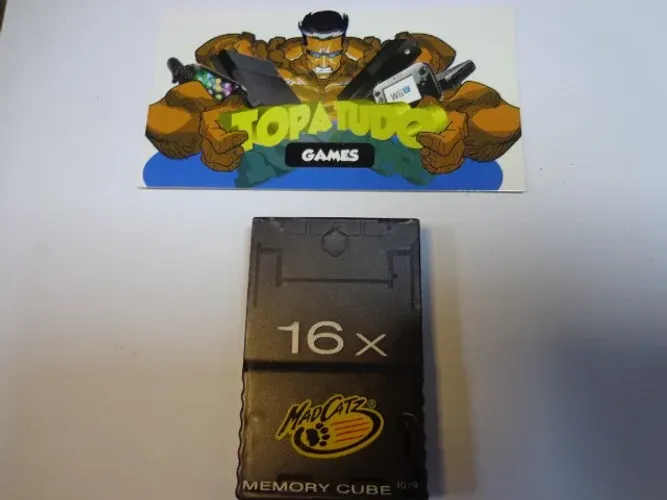 Memory Cube 16x cartao de memoria para Nintendo Game Cube Conservado