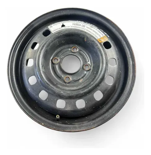 Roda Step R15 4/108 Ford New Fiesta Ecosport Ka 2015 2020 Preto