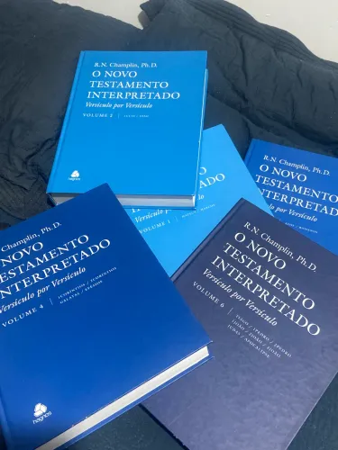Livro de estudo Novo testamento volume 1 ao 6