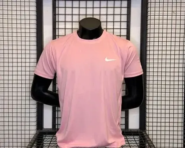 Camisa Dry Fit Nike Rosa