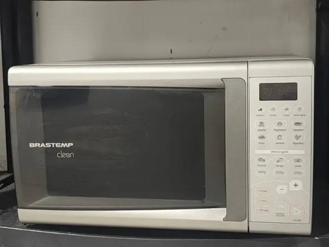 Microondas Brastemp 25 LT entrego aceito cartão e picpay