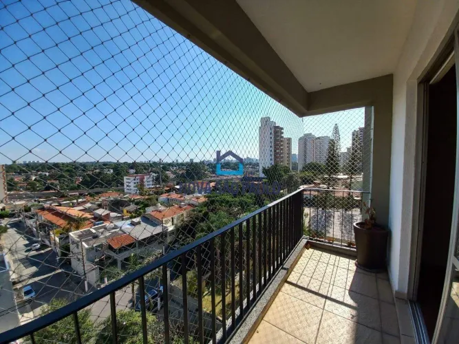 Apartamento 3 quartos, suíte, 2 vagas, 123 m² - Campo Belo