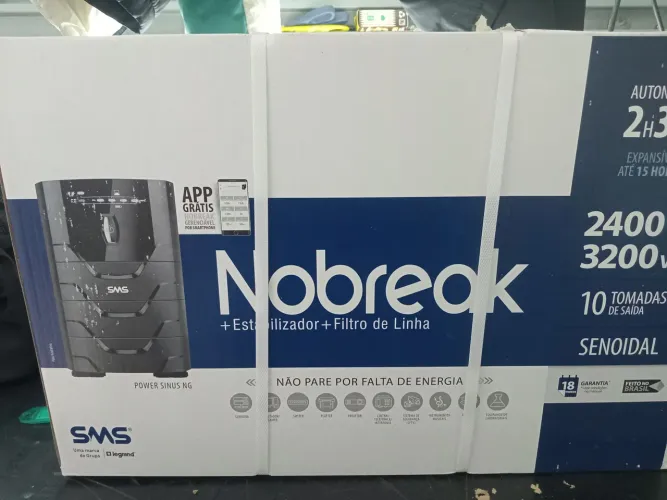 Nobreak SMS Power Sinus NG 3200VA. Novo na caixa lacrada * 