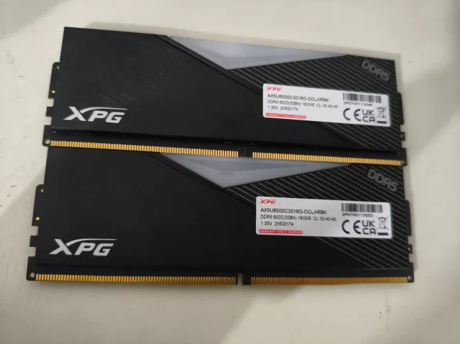 Kit Memória Ram 32gb 6000mhz cl30 XPG RGB