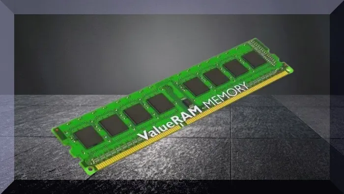 Memória RAM Kingston ValueRAM 4GB modelo KVR16N11/4 verde Novo