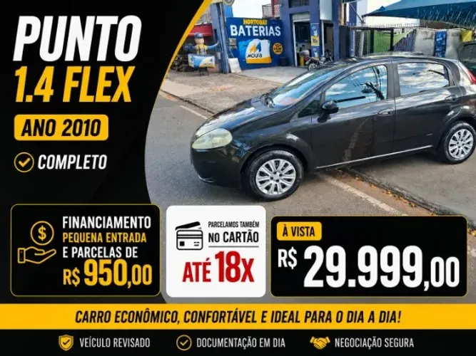 Fiat Punto 1.4 Fire Flex 8V 5P 2010