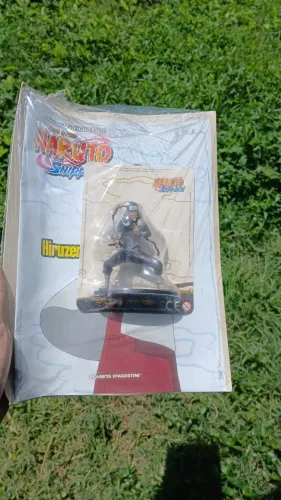 miniatura Hiruzen coleçao naruto Planeta Deagostini lacrado