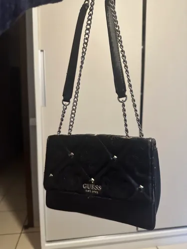 Bolsa Guess Original Preta com Corrente
