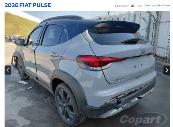 Sucata de Fiat Pulse