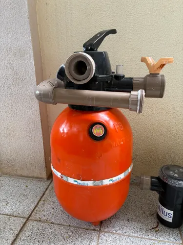 FILTRO PARA PISCINA NAUTILUS F3 - COMPLETO COM VÁLVULA MULTIVIAS