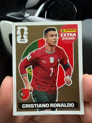 Figurinha Legend Cristiano Ronaldo Ouro