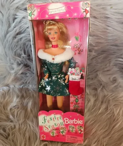 Barbie Holiday Treats de 1997 Lacrada na caixa