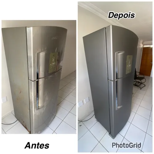 Envelopamento de geladeira 