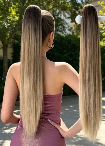 Extensão de cabelo (rabo de cavalo)