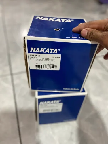 Kit 2 Cubo de roda traseira C/ Rolam