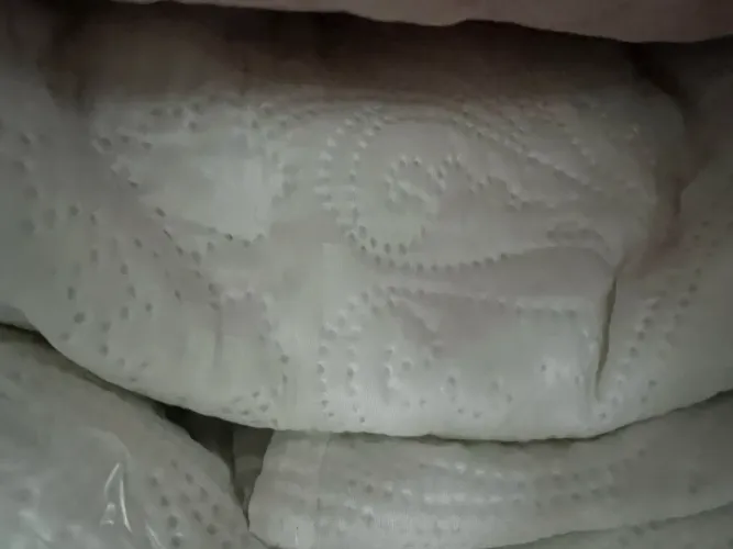 Cobre leito casal branco