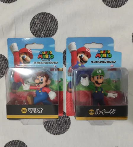 Mario e Luigi action figure originais Nintendo