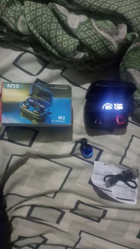 Fone de ouvido M10 Bluetooth sem fio