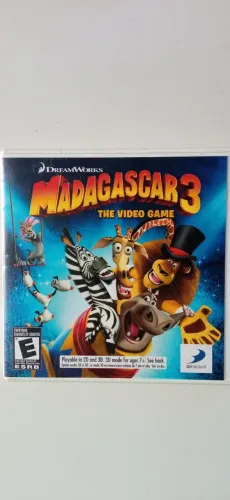 Madagascar 3 Nintendo 3ds original americano