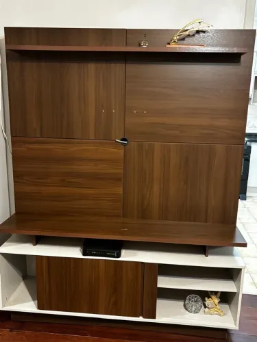 Rack com painel para TV 