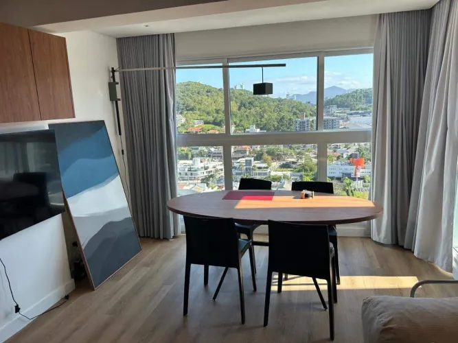 Studio 43 m² com sacada e vista parcial do mar no Riviera Concept