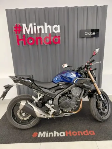 HONDA CB 500F 2024 | 8.300 KM | ÚNICO DONO | GARANTIA | REVISÕES NA HONDA