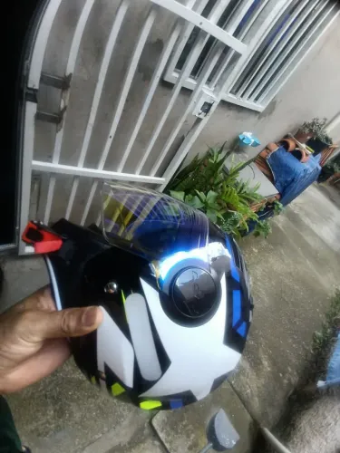 Capacete LS2 aberto aiflorw star-wor 58
