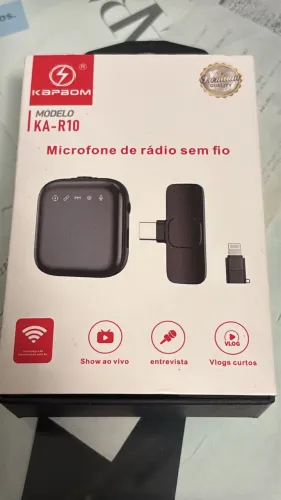 Vendo microfone 