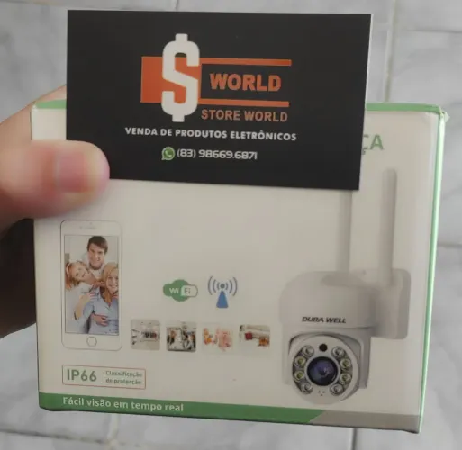 Câmera Wi-fi sem fio - Store World