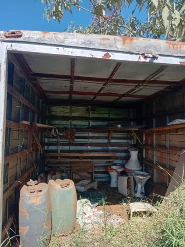 Carroceria para caminhão de aluminio