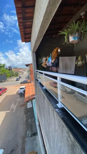 Guarda corpo de alumínio com vidros para Varandas