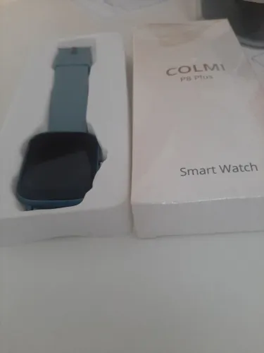Relógio inteligente Smart Watch P8 Plus azul da Colmi