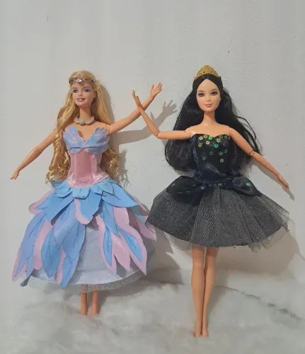 Vestidos para bonecas artesanal- odette odille