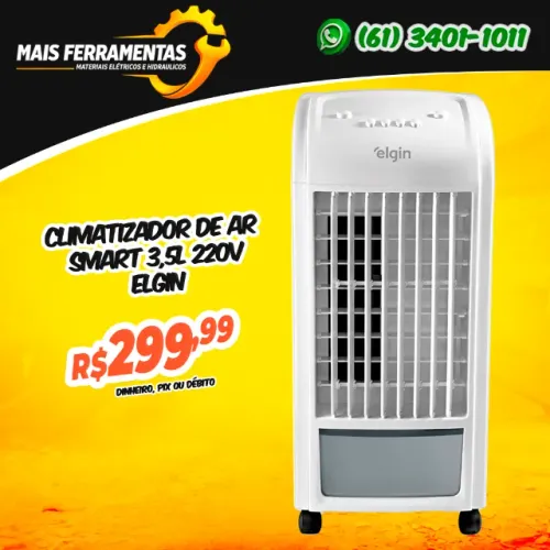Climatizador de Ar Smart 3,5L 220V Elgin