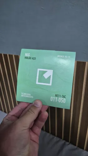 Corda Violão Aço NIG 511-TAC anti corrosão