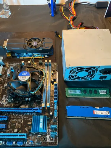 Placa Mãe Asus + processador i3