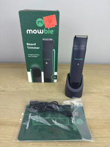 Aparador de Barba Mowbie Beard Trimmer com Esfoliador Sônico ?