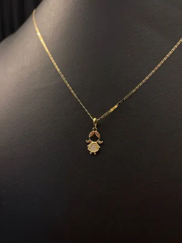 Conjunto Piastrine em Ouro 18K 750
