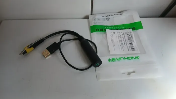 Conversor Optico Para Fone De Ouvido P2