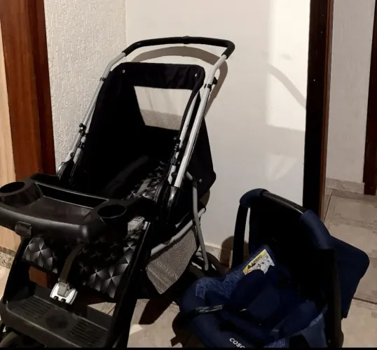 Bebê conforto cosco+Carinho Tutti Baby Thor Plus<br>?120,00