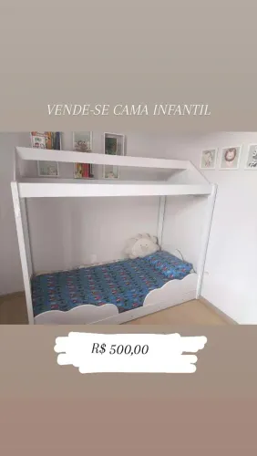 CAMA SOLTEIRO INFANTIL MONTESSORI