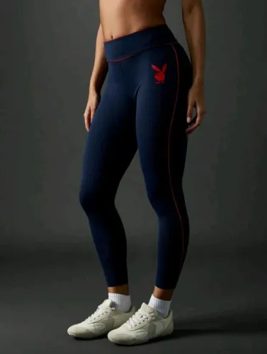 Calça Legging Academia Cintura Alta Missguided Playboy Tamanho M