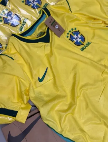 Camisa do Brasil amarela 2026