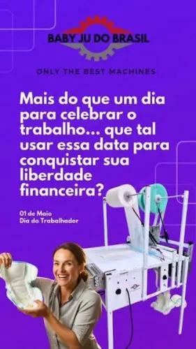 MAQUINA DE FAZER FRALDAS - RENDA EXTRA