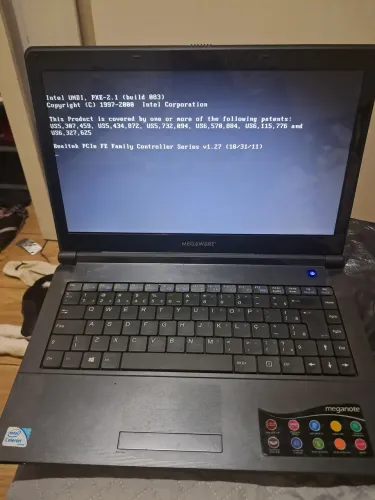 Notebook megaware meganote intel celeron