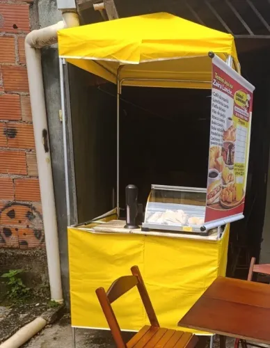 Barraquinha de lanches muito nova !
