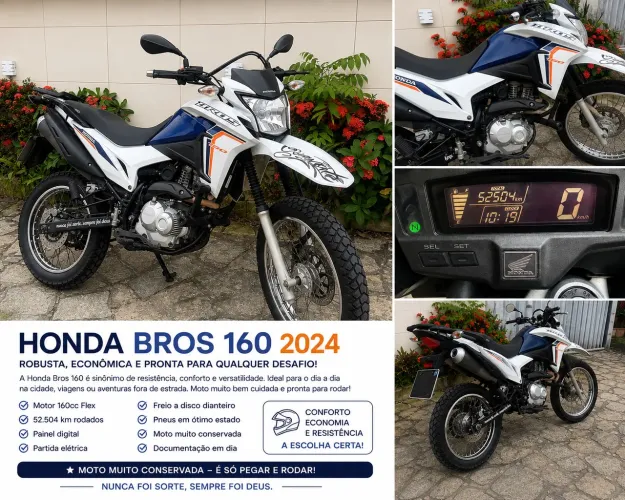 *HONDA BROS 160 À VENDA*